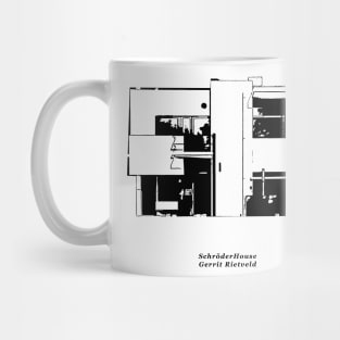 Schröder House by Gerrit Rietveld Mug